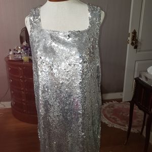 Woman's sequined dress